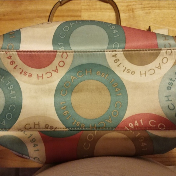 COACH Soho Sateen Tote A1281-F19196 - Picture 8 of 8